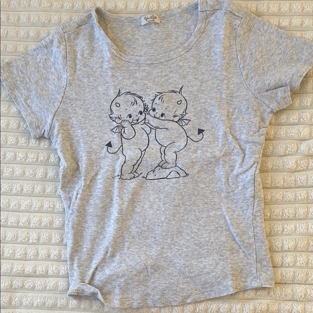 Wild Fable Gray Graphic Tee